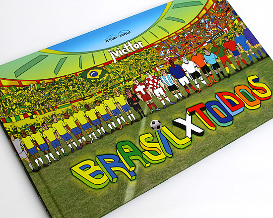 Livro Brasil x Todos, de JVicttor